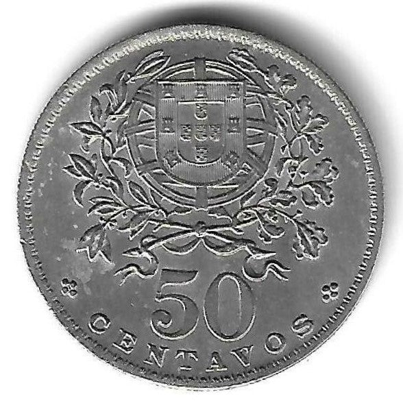 Portugal - 50 Centavos 1966 (Km# 577)