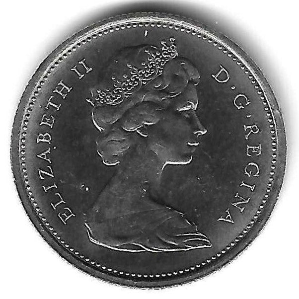 Canada - 25 Centimos 1969 (Km# 62b)