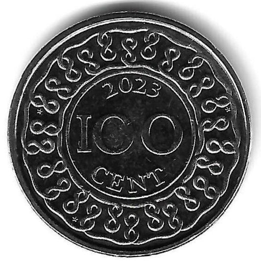 Suriname - 100 Centimos 2023 (Km# 23a)
