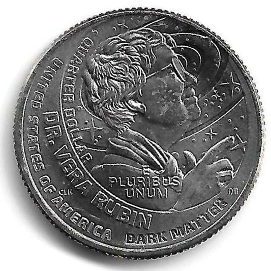USA - 25 Cents 2025 (Km# 811) Dr. Vera Rubin