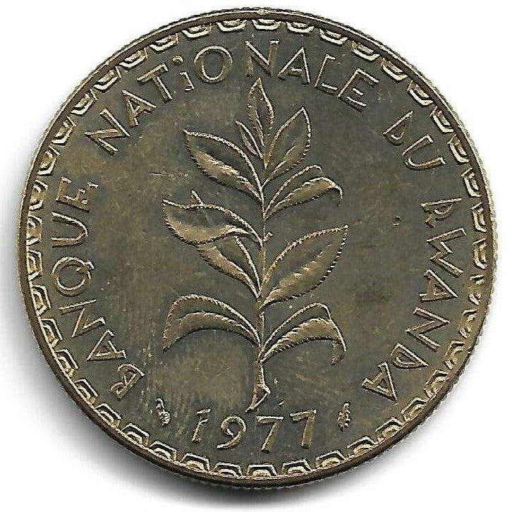 Ruanda - 50 Francos 1977 (Km# 16)