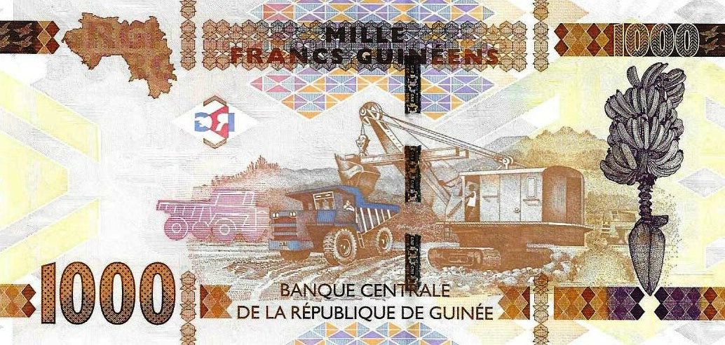 Guiné - 1000 Francos 2022 (# 48d)