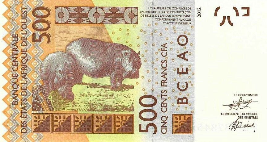 Burkina Faso - 500 Francos 2024 (# 319c)