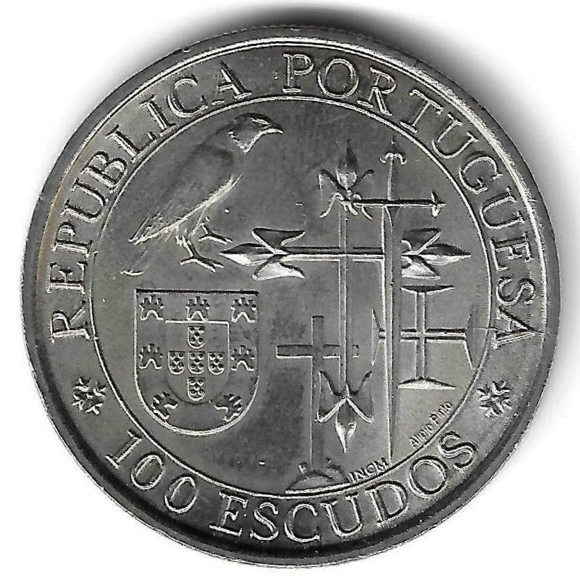Portugal - 100$00 1995 (Km# 7) Antonio Prior do Crato