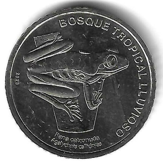 Costa Rica - 50 Colones 2023 (Km# ..) Rã Olho Vermelho