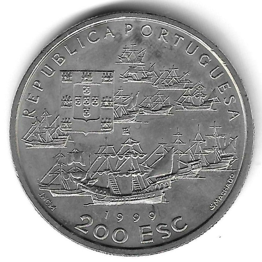 Portugal - 200$00 1999 (Km# 717) Pedro Àlvares Cabral