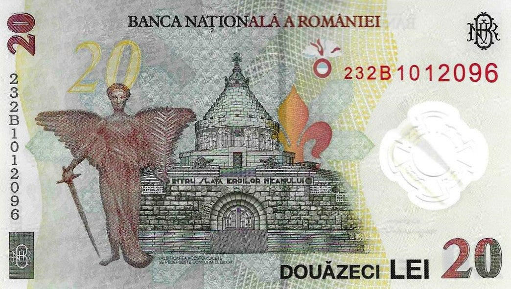 Roménia - 20 Lei 2023 (# 119Aa)