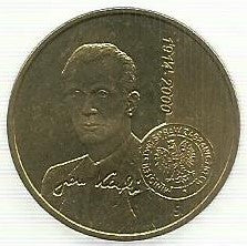 Polonia - 2 Zlote 2014 (Y# 901) Jan Karski