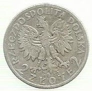 Polonia - 2 Zlote 1932 (Km# 20)