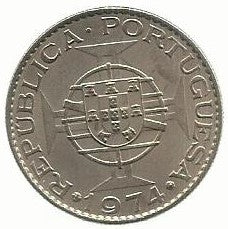 Moçambique - 10$00 1974 (Km# 79b)