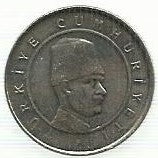 Turquia - 10 Kurus 2005 (Km# 1166)
