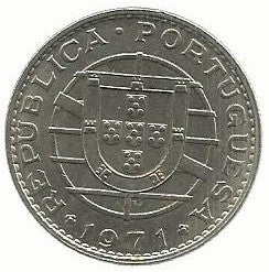 S.T. Principe - 5$00 1971 (Km# 22)