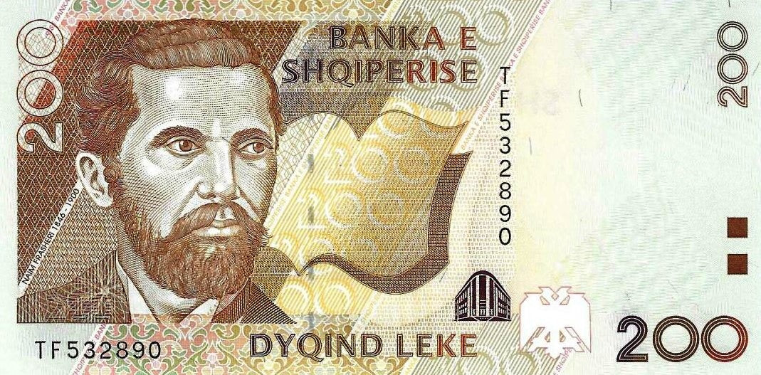 Albania - 200 Leke 2001 (# 67)