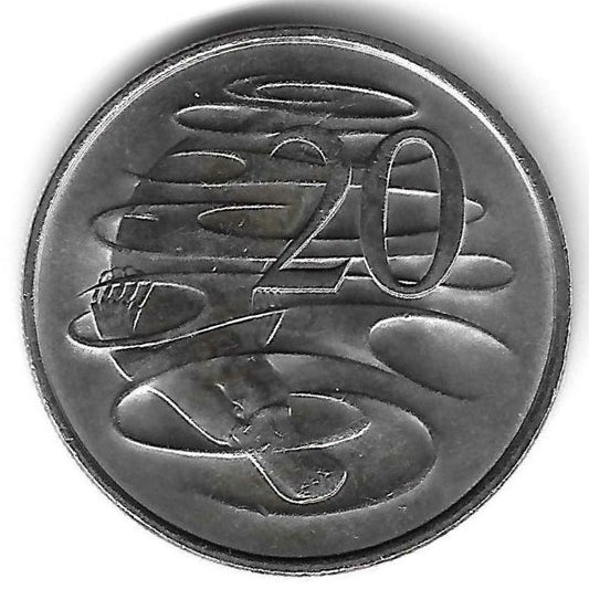 Australia - 20 Centimos 1981 (Km# 66)