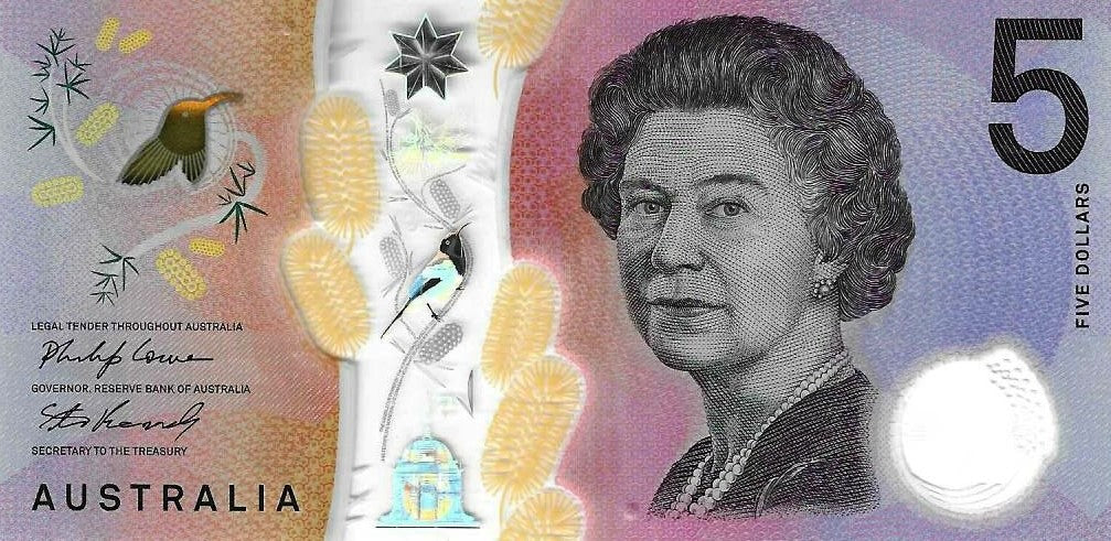 Australia - 5 Dolares 2021 (# 62e)