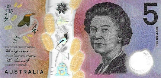 Australia - 5 Dolares 2021 (# 62e)