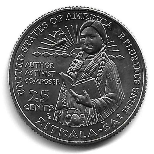USA - 25 Cents 2024 (Km# 792) Zitkala