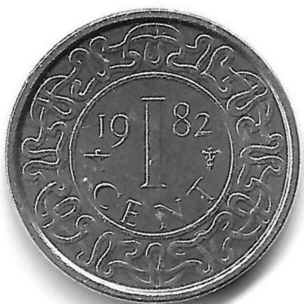 Suriname - 1 Centimo 1982 (Km# 11a)