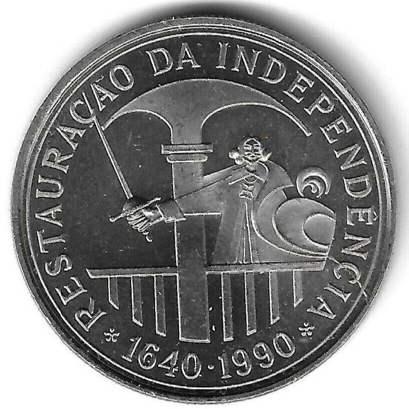 Portugal - 100$00 1990 (Km#651) Restauraçao