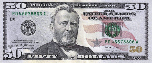 USA - 50 Dolares 2017 A (# 547d)