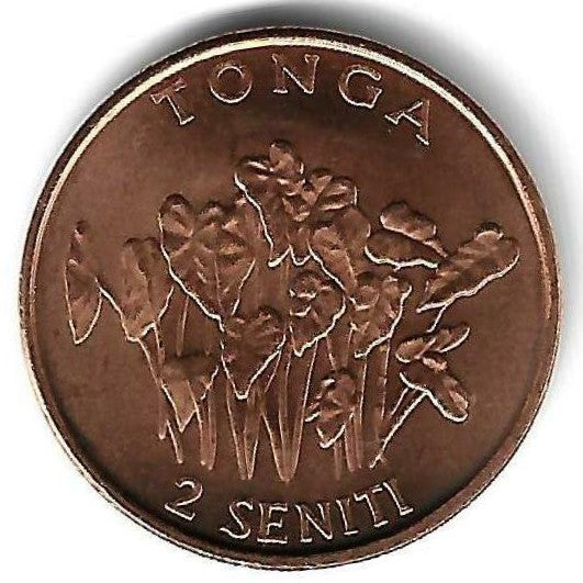 Tonga - 2 Seniti 2002 (Km# 67a)