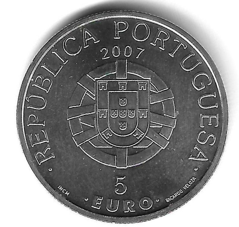 Portugal - 5 Euro 2007 (Km# 782) Laurisilva