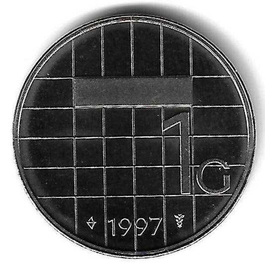 Holanda - 1 Gulden 1997 (Km# 205)