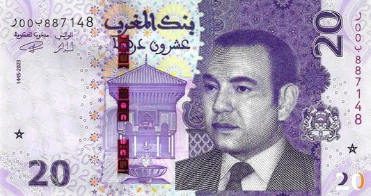 Marrocos - 20 Dirhams 2023 (# 79)