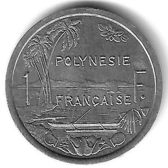 Polinesia Francesa - 1 Franco 2004 (Km# 11)