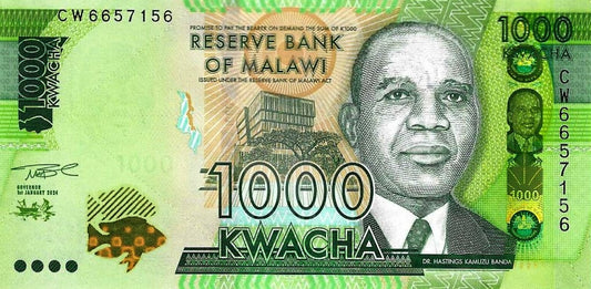 Malawi - 1000 Kwacha 2024 (# 67a)