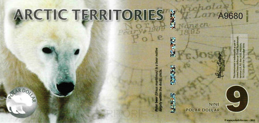 Artico - 9 Dolares 2012 (# Nl)