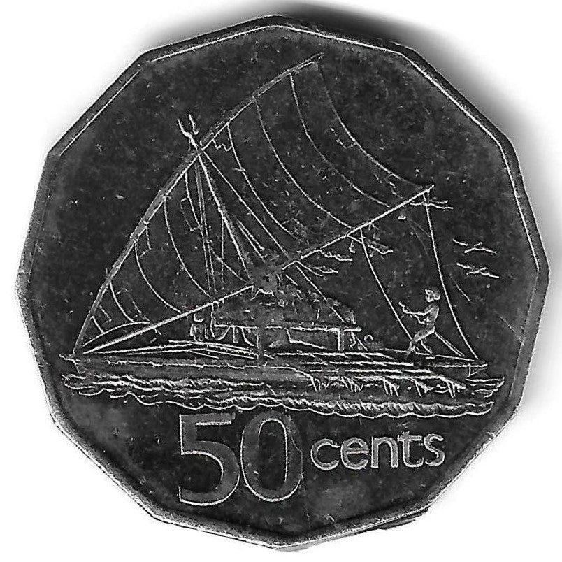 Fiji - 50 Centimos 2006 (Km# 54a)