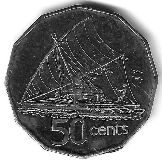 Fiji - 50 Centimos 2006 (Km# 54a)