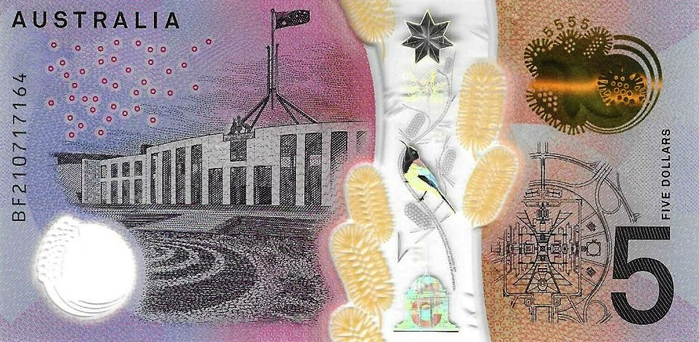 Australia - 5 Dolares 2021 (# 62e)