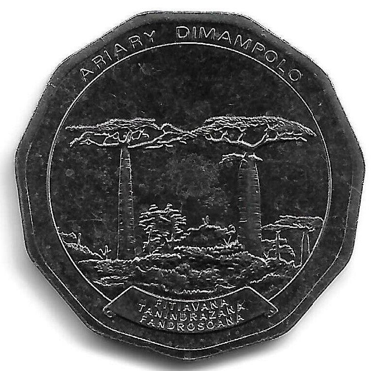 Madagascar - 50 Ariary 2016 (Km# 32)