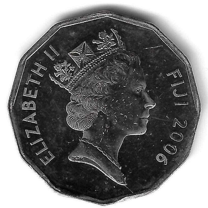 Fiji - 50 Centimos 2006 (Km# 54a)