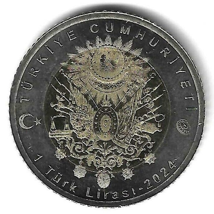 Turquia - 1 Lira 2024 (Km# ..) Osman Gazi