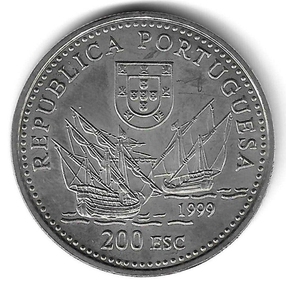 Portugal - 200$00 1999 (Km# 719) Duarte Pacheco Pereira