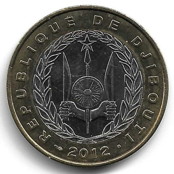 Djibouty - 250 Francos 2012 (Km# 42)
