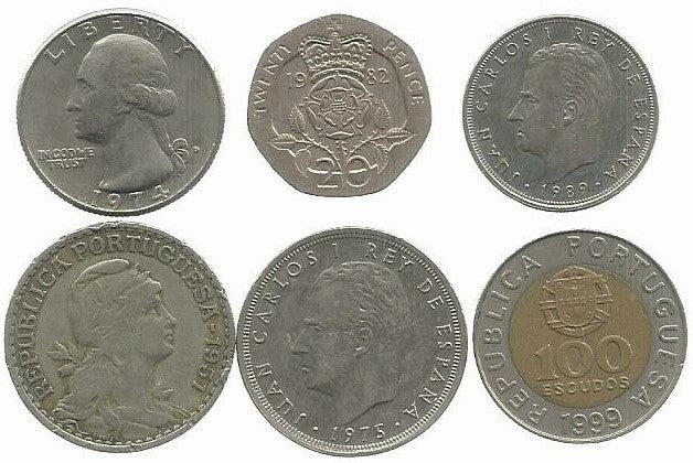 Moeda estrangeira - Várias