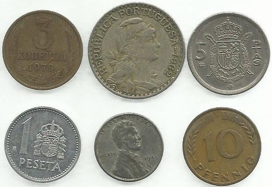 Moeda estrangeira - Vàrias