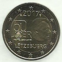 Luxemburgo - 2 Euro 2017 (Km# 147) Voluntarios Armada