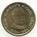 Peru - 10 Soles Oro 1984 (Km# 287)