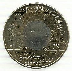 San Marino - 5 Euro 2017 (Marco Simoncelli)