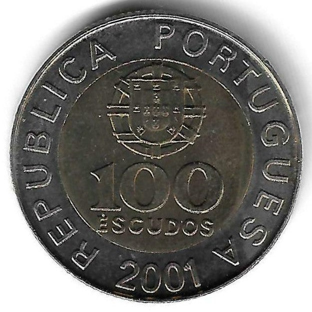 Portugal - 100$00 2001 (Km# 645.1)