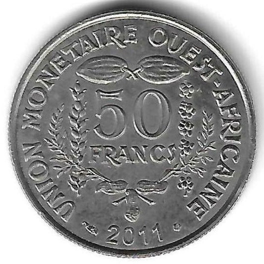 West African States - 50 Francos 2011 (Km# 6)