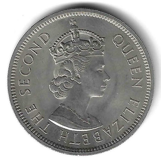 Hong Kong - 1 Dolar 1972 (Km# 35)