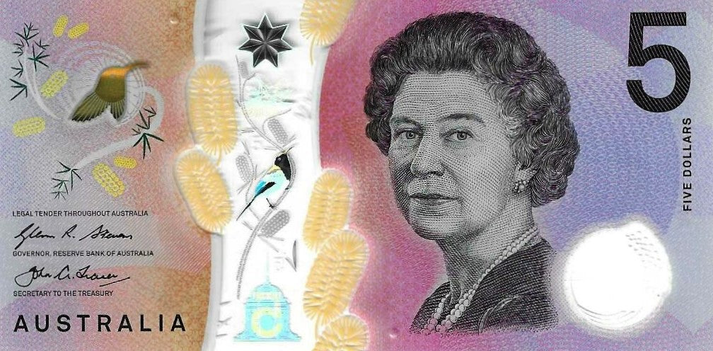 Australia - 5 Dolares 2016 (# 62a)