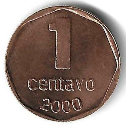 Argentina - 1 Centavo 2000 (Km# 113a)