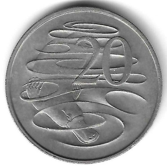 Australia - 20 Centimos 1966 (Km# 66)